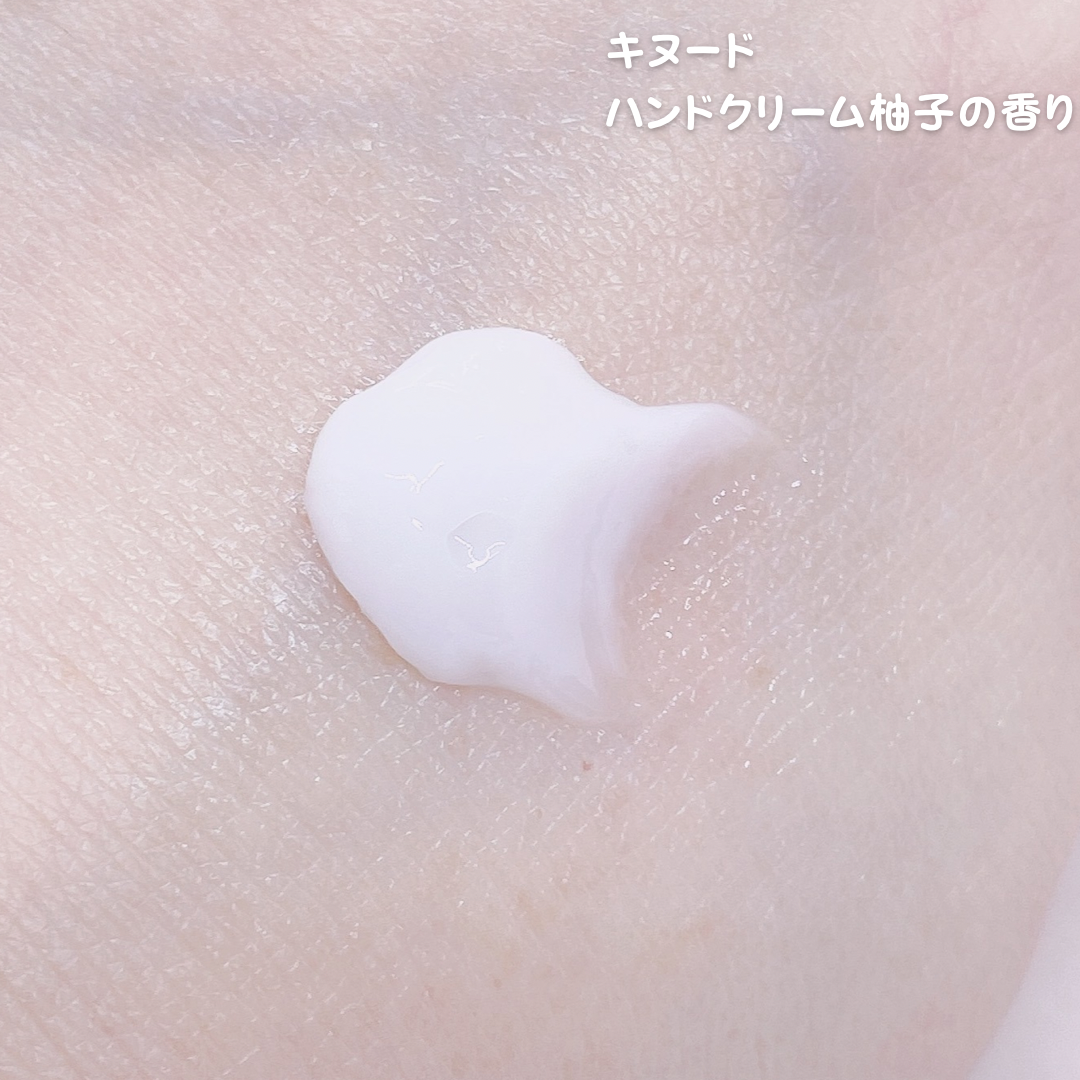 キヌード　ハンドクリーム柚子の香りの良い点・メリットに関するてぃさんの口コミ画像2