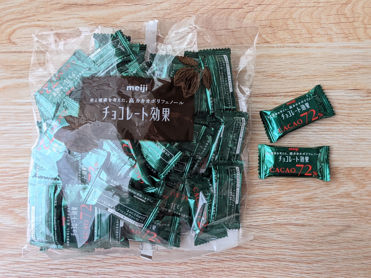 明治(めいじ) チョコレート効果カカオ72% 1kgを使ったふしゆかさんのクチコミ画像1