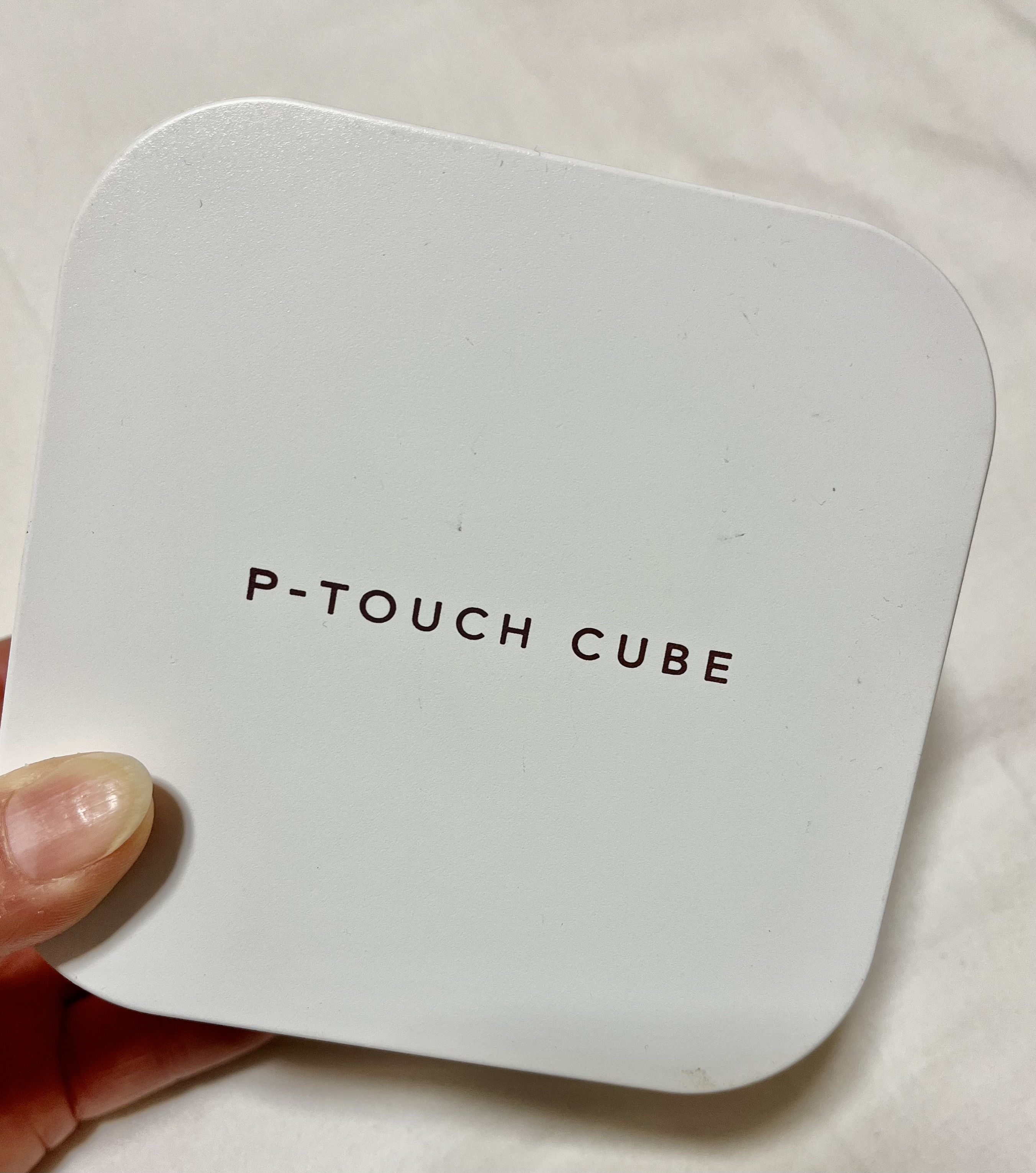 P-TOUCH CUBE ピータッチキューブの良い点・メリットに関する中村恭子さんの口コミ画像1