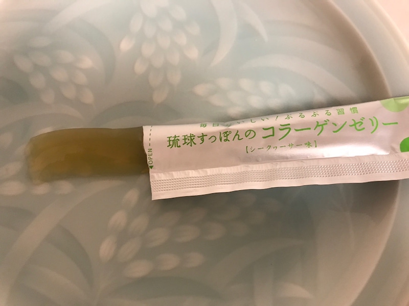 しまのや　琉球すっぽんのコラーゲンゼリー シークヮーサー味の良い点・メリットに関するkirakiranorikoさんの口コミ画像1