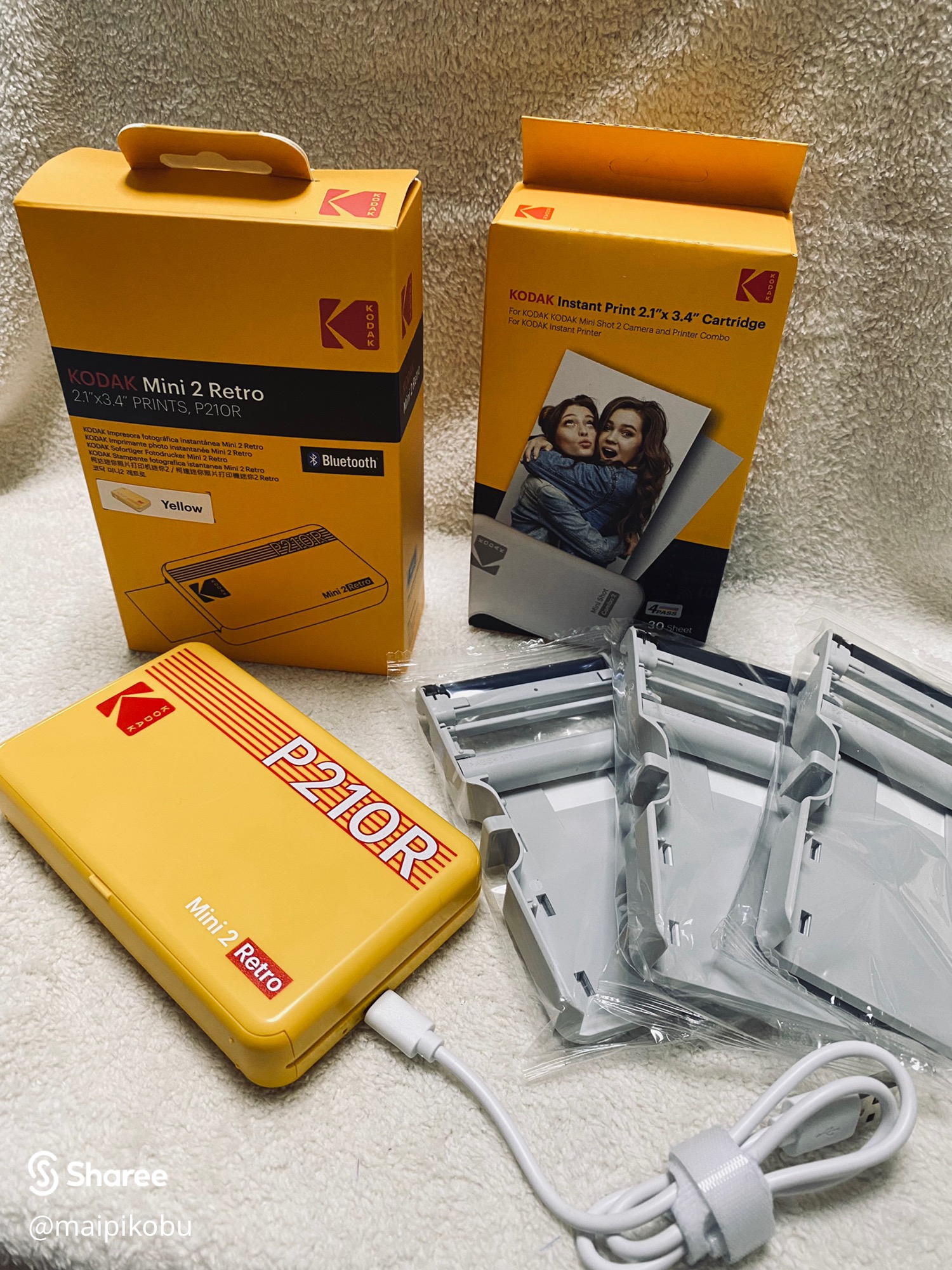 Kodak(コダック) Mini 2レトロ P210Rの良い点・メリットに関するマイピコブーさんの口コミ画像1
