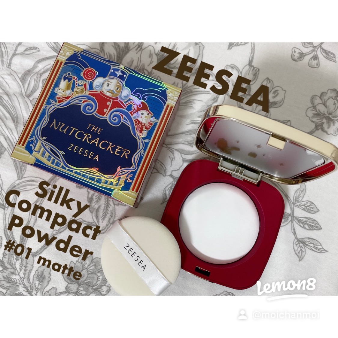 ZEESEA(ズーシー) くるみ割り人形 「ゼロ」粉感シルキーコンパクトパウダーの良い点・メリットに関するもいさんの口コミ画像1