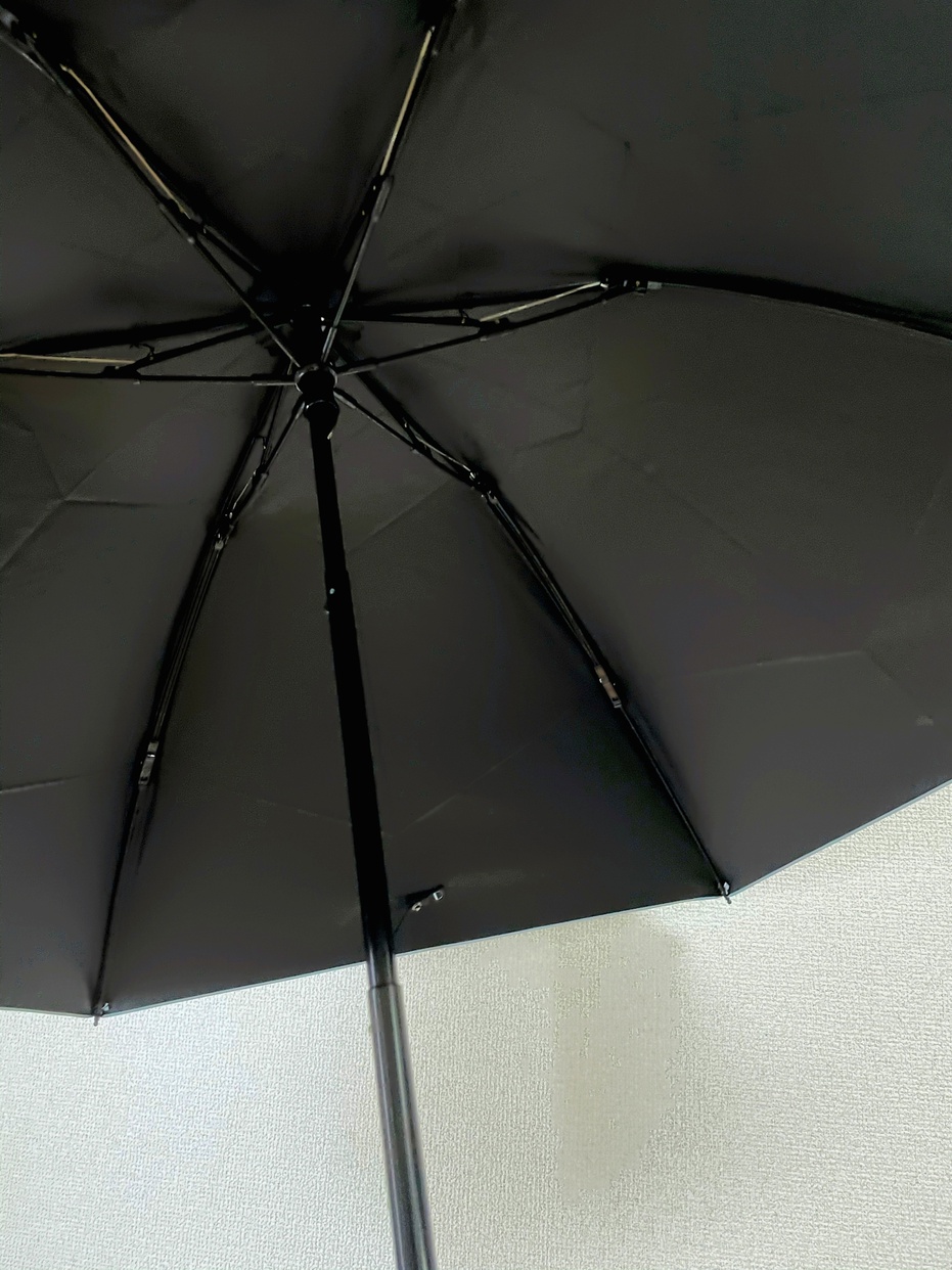 SUN BARRIER 100(サンバリア100) moku 折りたたみ日傘 3段折を使ったamoさんのクチコミ画像4