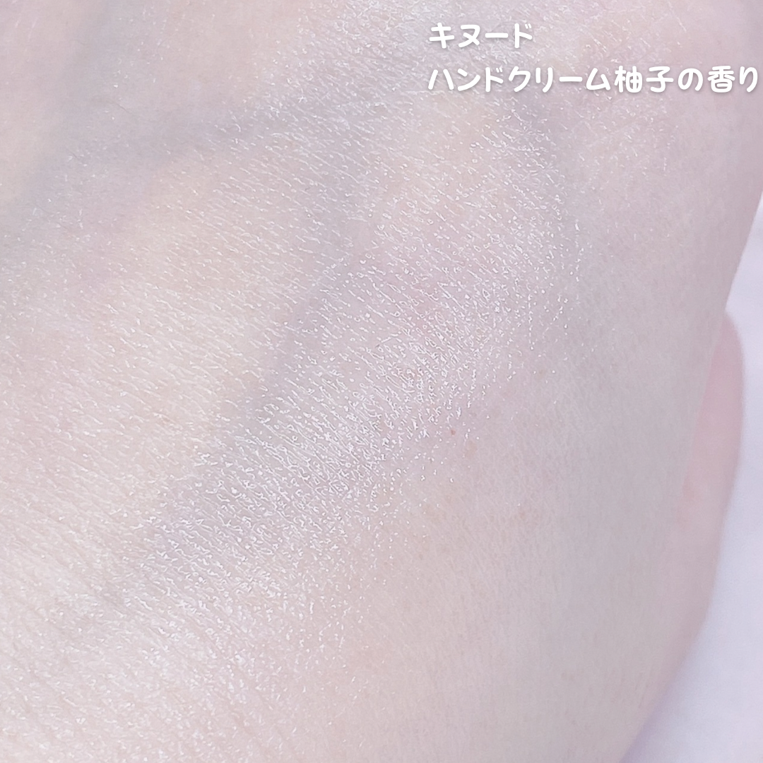 キヌード　ハンドクリーム柚子の香りの良い点・メリットに関するてぃさんの口コミ画像3