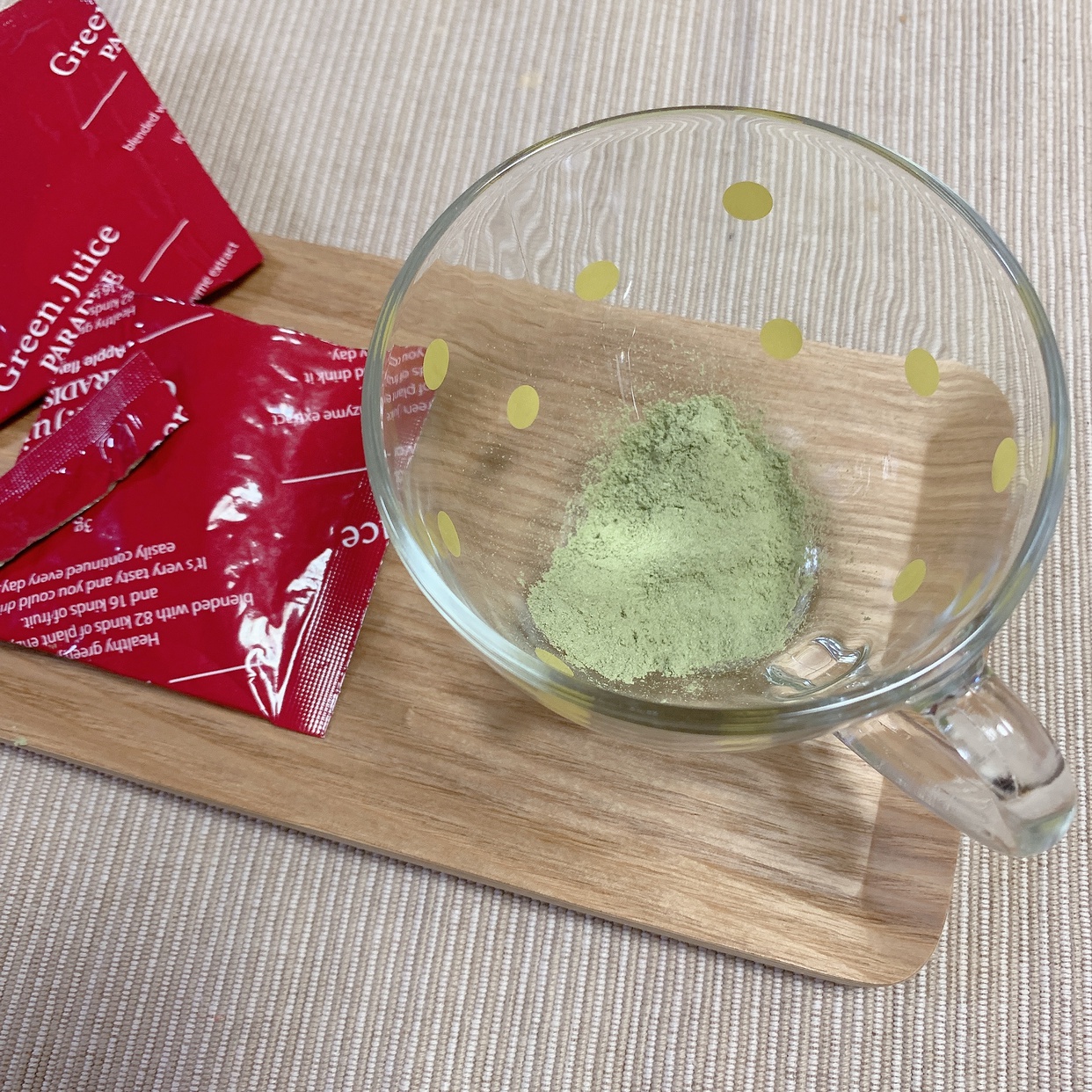 JAPANGALS(ジャパンギャルズ)グリーンジュース パラダイスを使った⸝⸝⸝⸝ ekaさんのクチコミ画像2