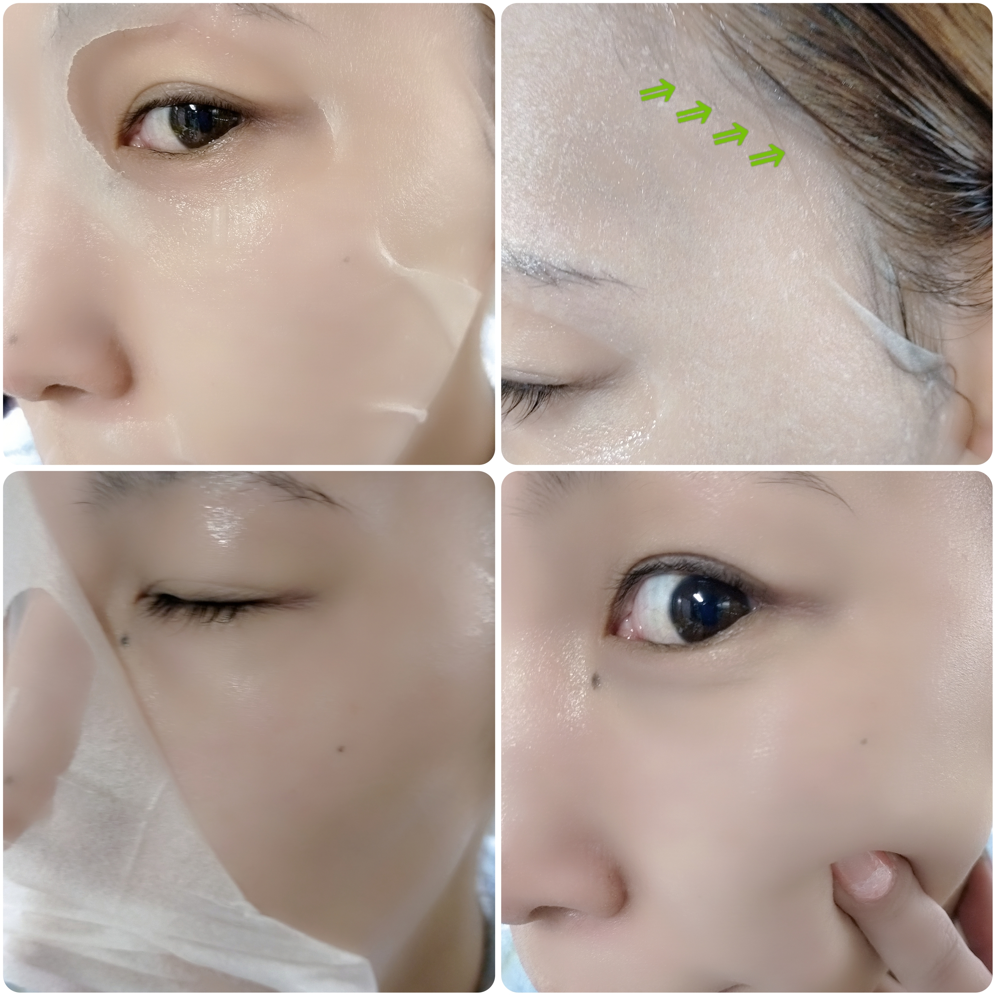 KISO フェイスマスク ヒト型セラミドを使ったみこさんのクチコミ画像3