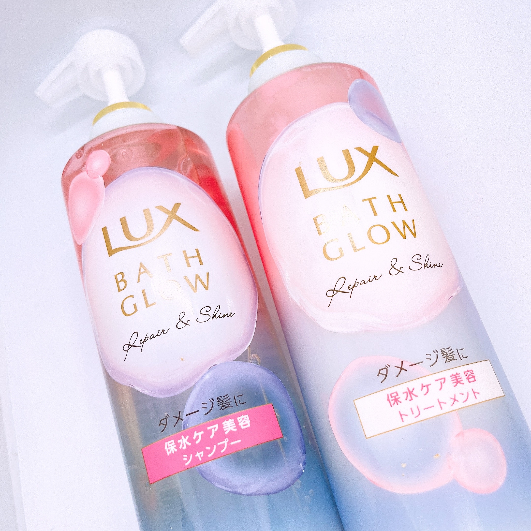 LUX(ラックス) バスグロウ リペア&シャイン シャンプー／トリートメントの良い点・メリットに関するまりたそさんの口コミ画像1