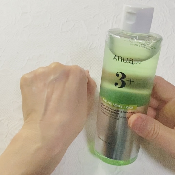 Anua アゼライン酸3CICA スキンクリアトナーを使ったトラネコさんのクチコミ画像4