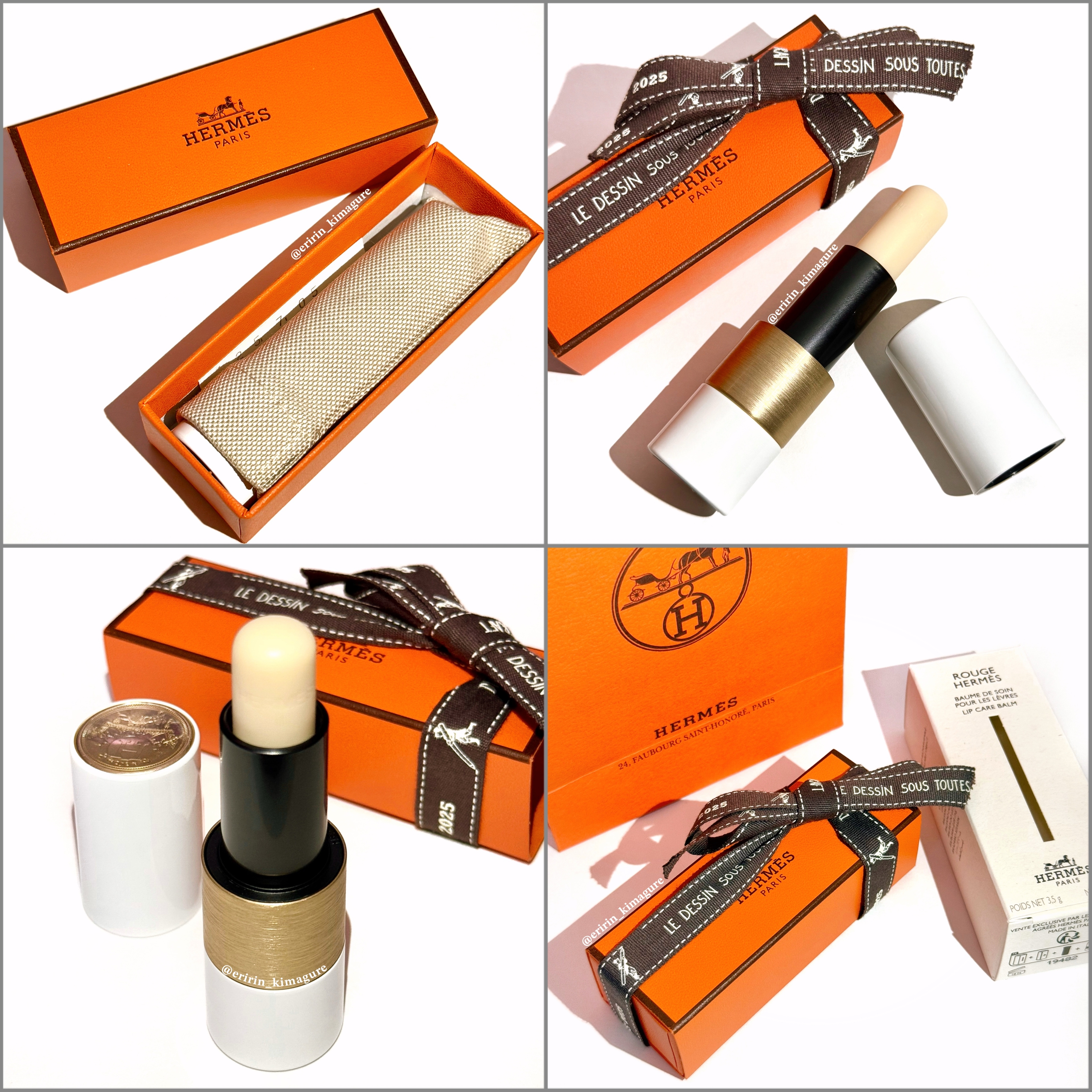 HERMES(エルメス) ルージュ エルメス ボーム ドゥ ソワン プール レ レーヴルの良い点・メリットに関するEririnさんの口コミ画像3