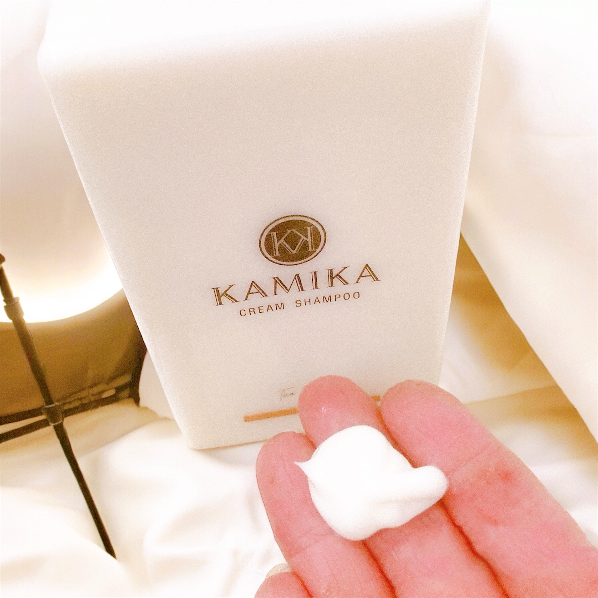KAMIKA(カミカ) オールインワン黒髪クリームシャンプーの良い点・メリットに関するおかんさんの口コミ画像2