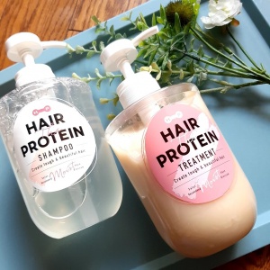 Hair The Protein(ヘアザプロテイン) モイストシャンプー／ヘアトリートメントを使ったyayakoさんのクチコミ画像2