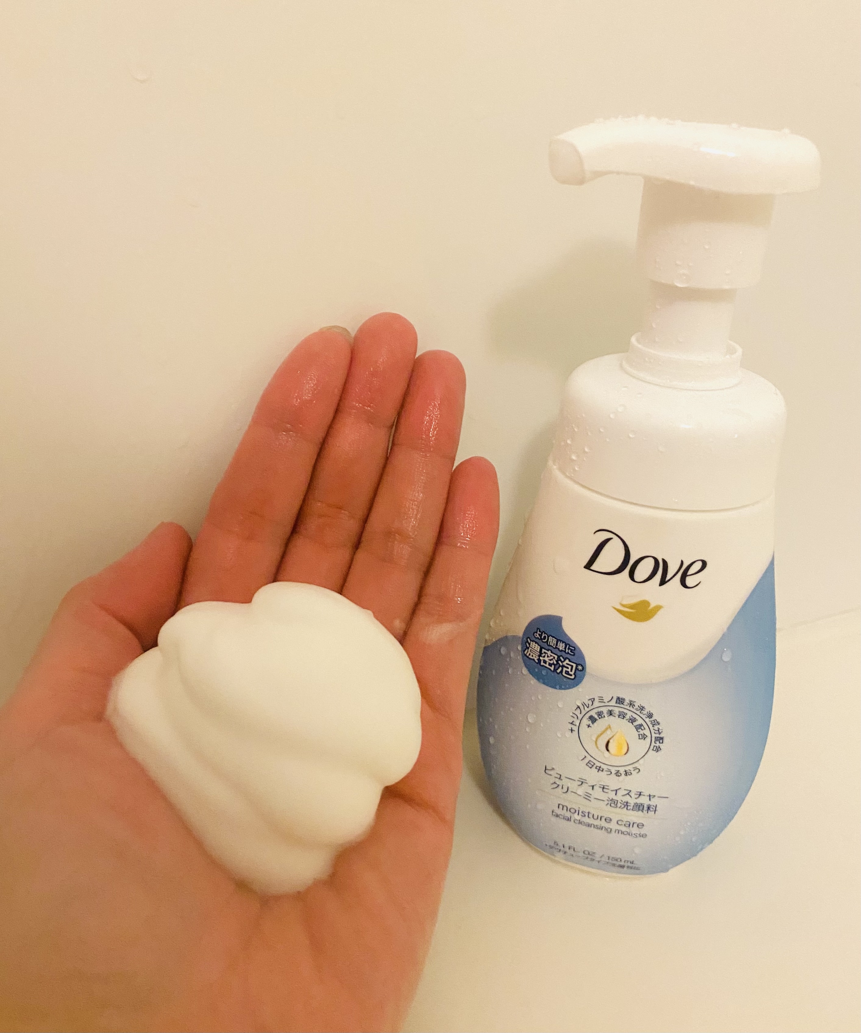 Dove(ダヴ) ビューティモイスチャー クリーミー泡洗顔料の良い点・メリットに関するトラネコさんの口コミ画像3