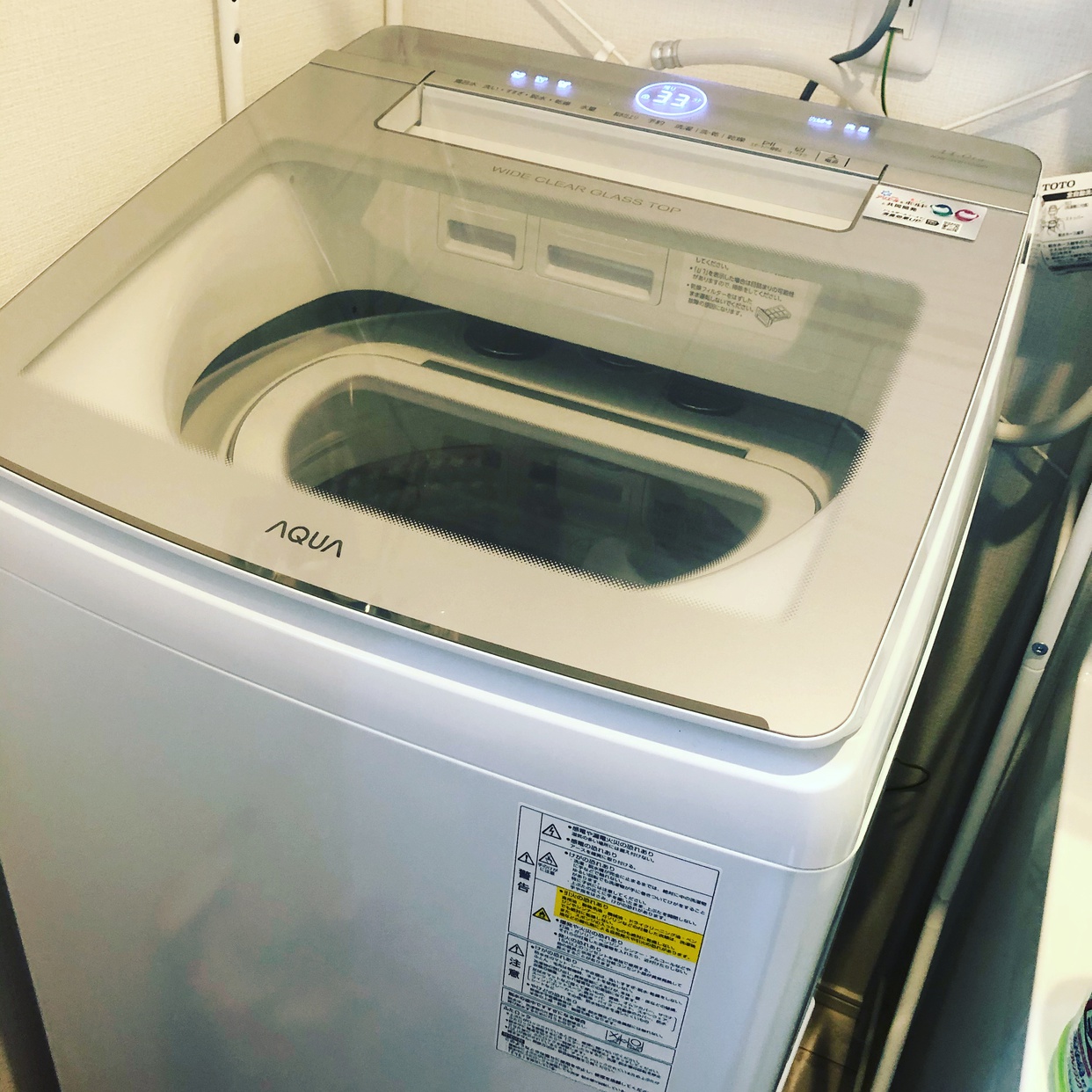 AQUA(アクア) 全自動洗濯機  AQW-GTW110Jを使ったユキノさんのクチコミ画像4