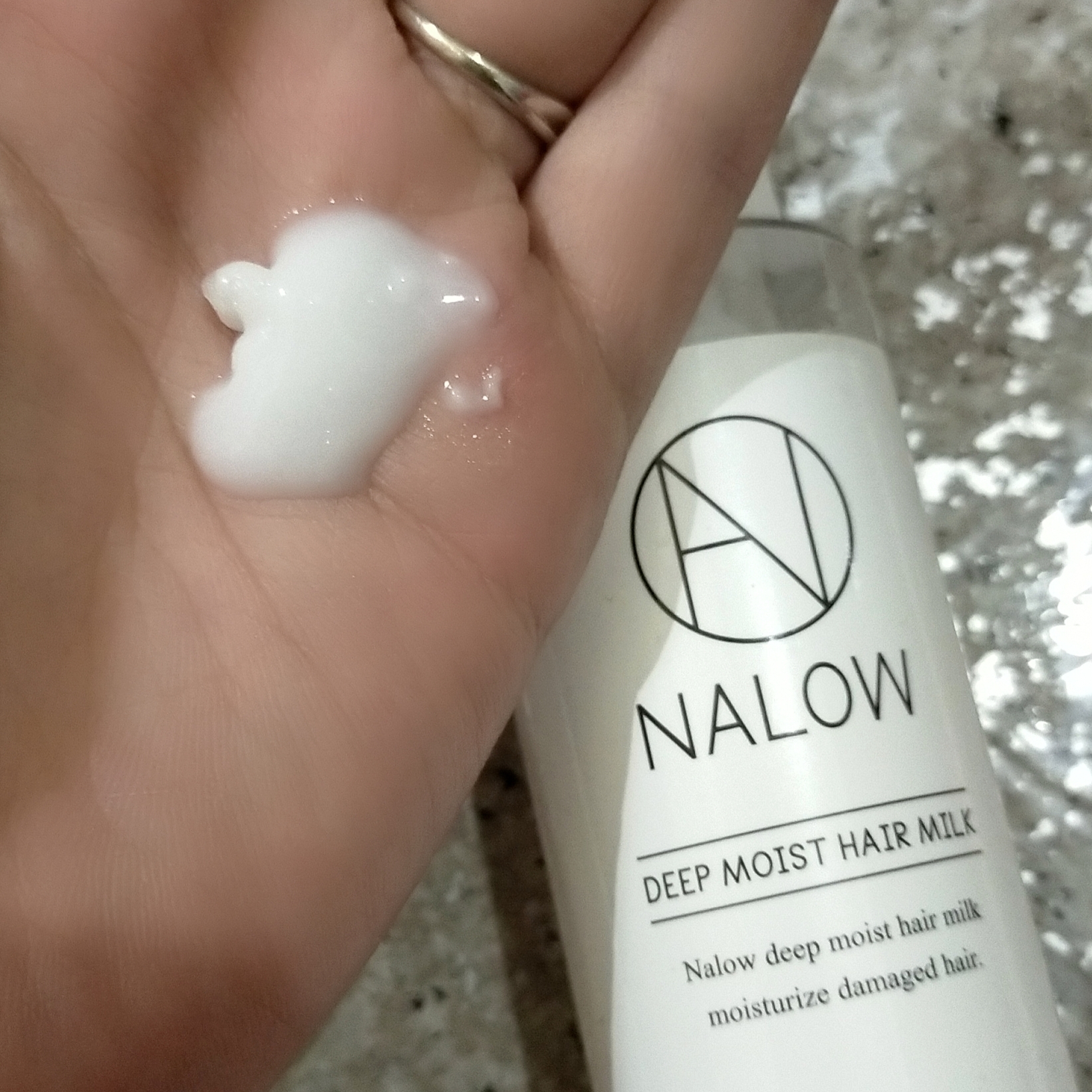 NALOW(ナロウ) ディープモイストヘアミルクの良い点・メリットに関するみこさんの口コミ画像2