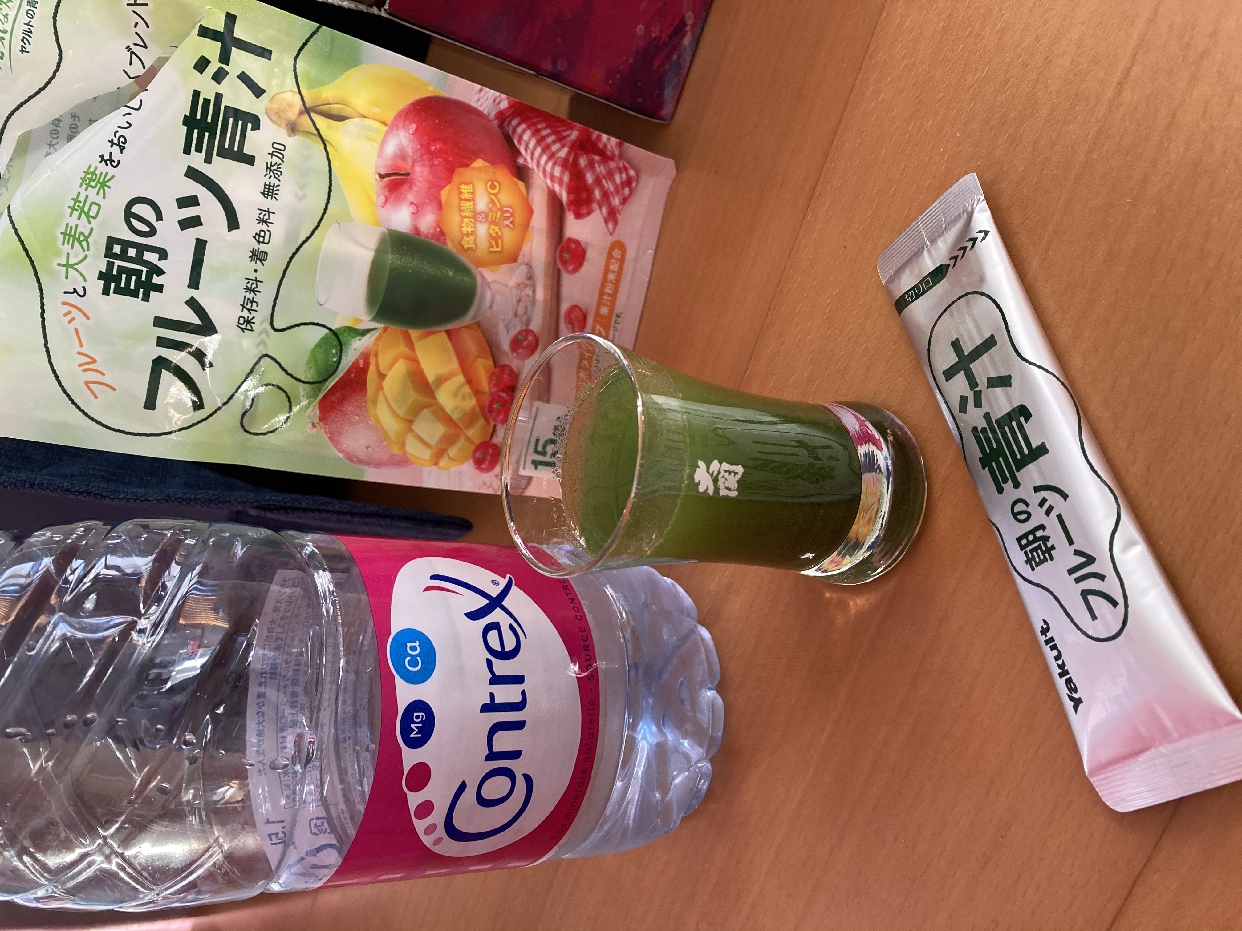 Yakult Health Foods(ヤクルトヘルスフーズ)朝のフルーツ青汁を使った朝ラン星人さんのクチコミ画像1
