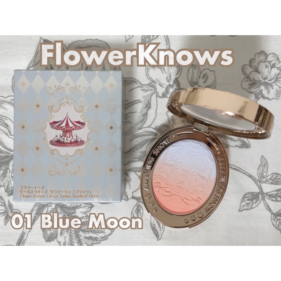 FlowerKnows(フラワーノーズ) サーカスシリーズ グラデーションブラッシュの良い点・メリットに関するもいさんの口コミ画像1