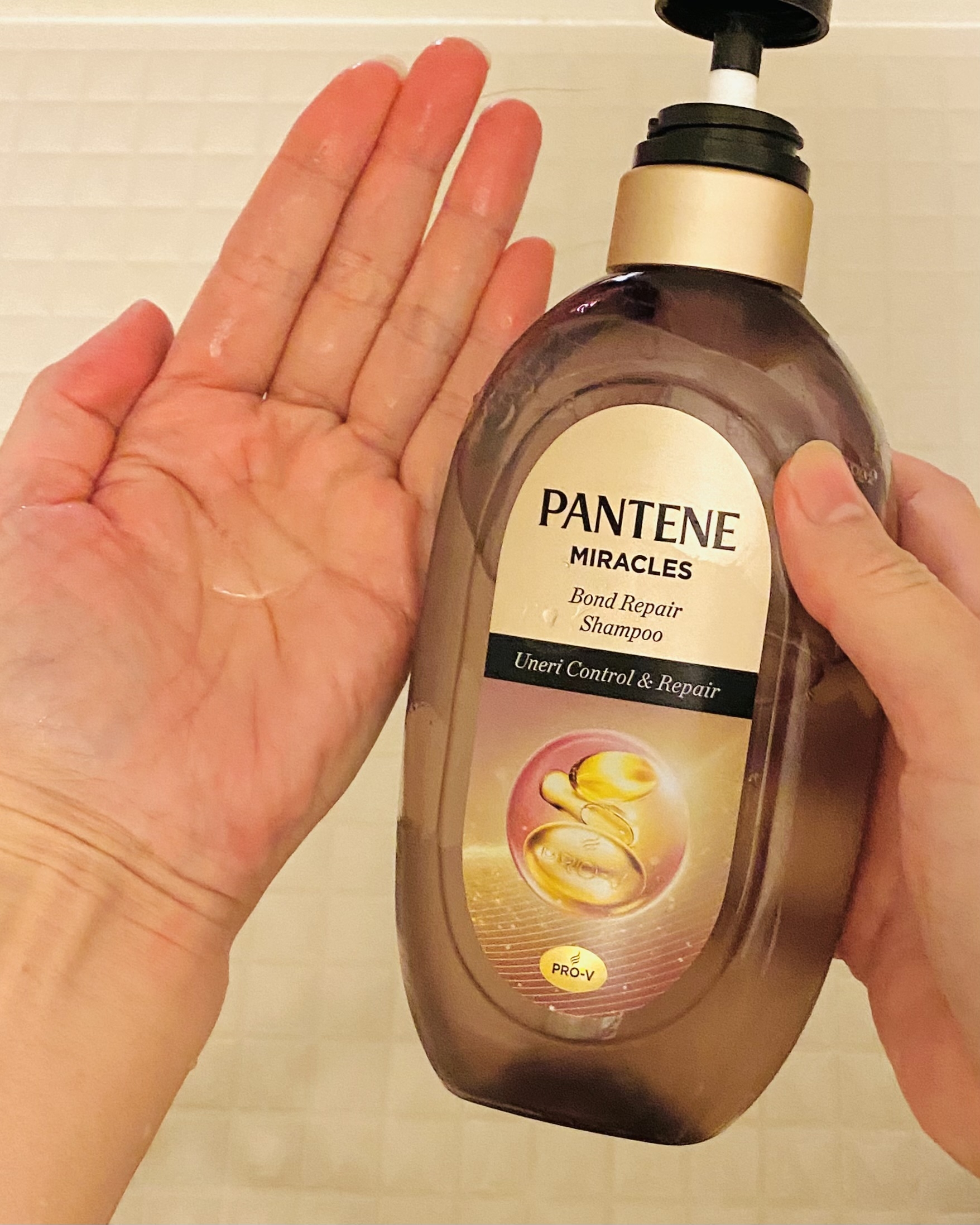 PANTENE(パンテーン) ミラクルズ うねりコントロール＆リペア シャンプー／トリートメントの良い点・メリットに関するトラネコさんの口コミ画像2