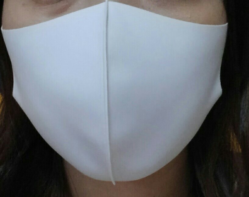 Seria(セリア) UV冷感3Dマスク　大人用を使ったバドママ★フォロバ100◎さんのクチコミ画像3