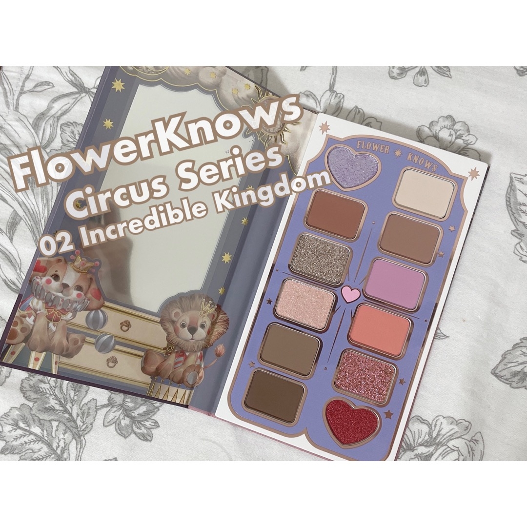 FlowerKnows(フラワーノーズ) サーカスシリーズ12色アイシャドウパレットの良い点・メリットに関するもいさんの口コミ画像1