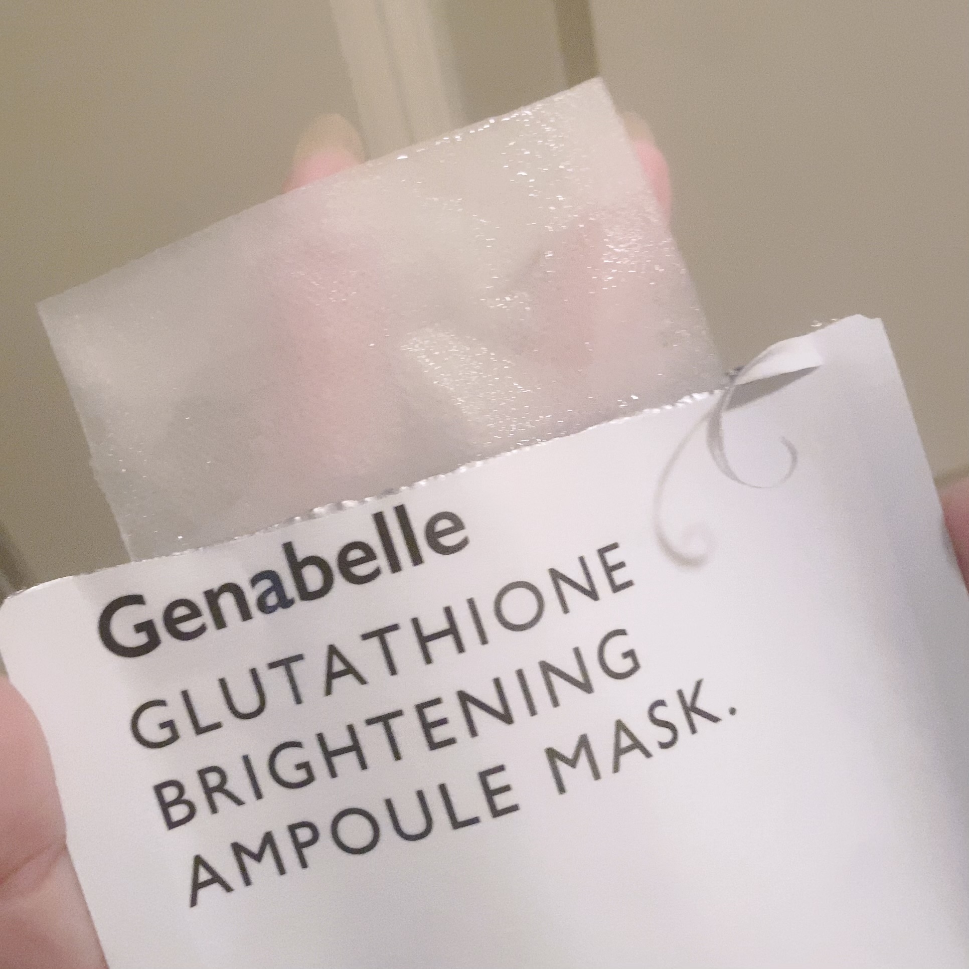 Genabelle(ジェナベール) グルタチオンブライトニングアンプルマスクの良い点・メリットに関する珈琲豆♡さんの口コミ画像2