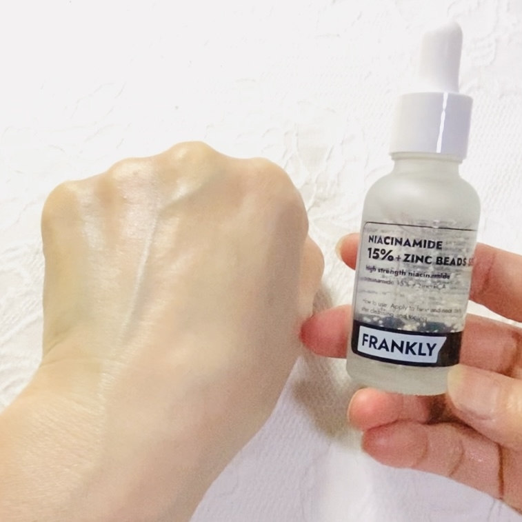 FRANKLY(フランクリー)
ナイアシンジンクビーズセラムを使ったトラネコさんのクチコミ画像4