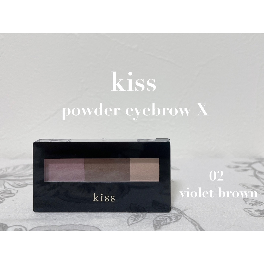 kiss(キス) パウダーアイブロウＸの良い点・メリットに関するもいさんの口コミ画像2