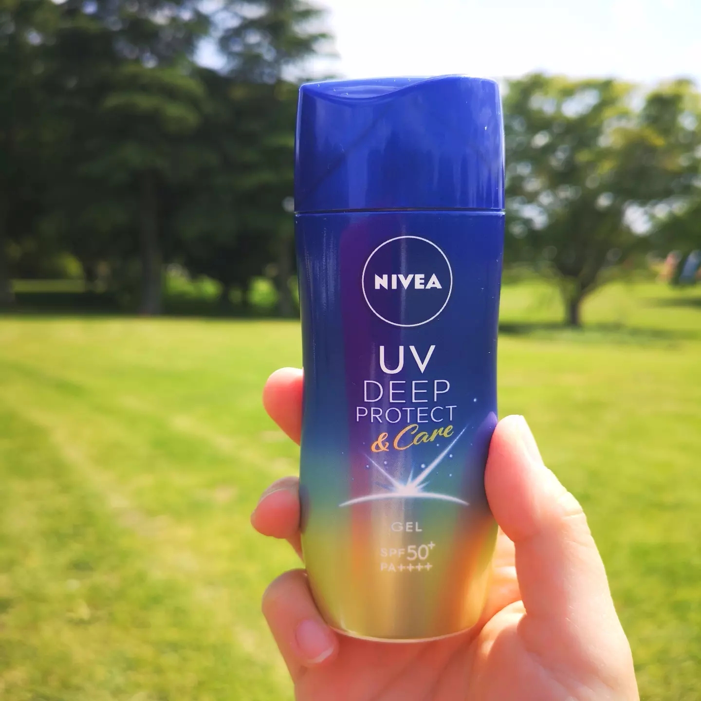 NIVEA(ニベア) UV ディープ プロテクト＆ケア ジェルの良い点・メリットに関するくみくみさんの口コミ画像1