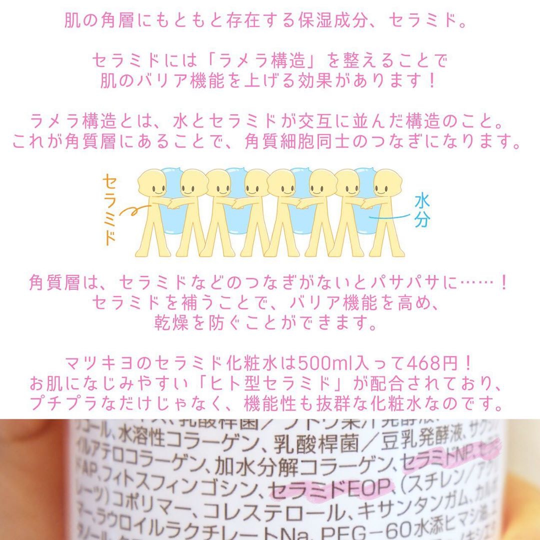 matsukiyo(マツキヨ) セラミド化粧水の良い点・メリットに関するミナさんの口コミ画像2