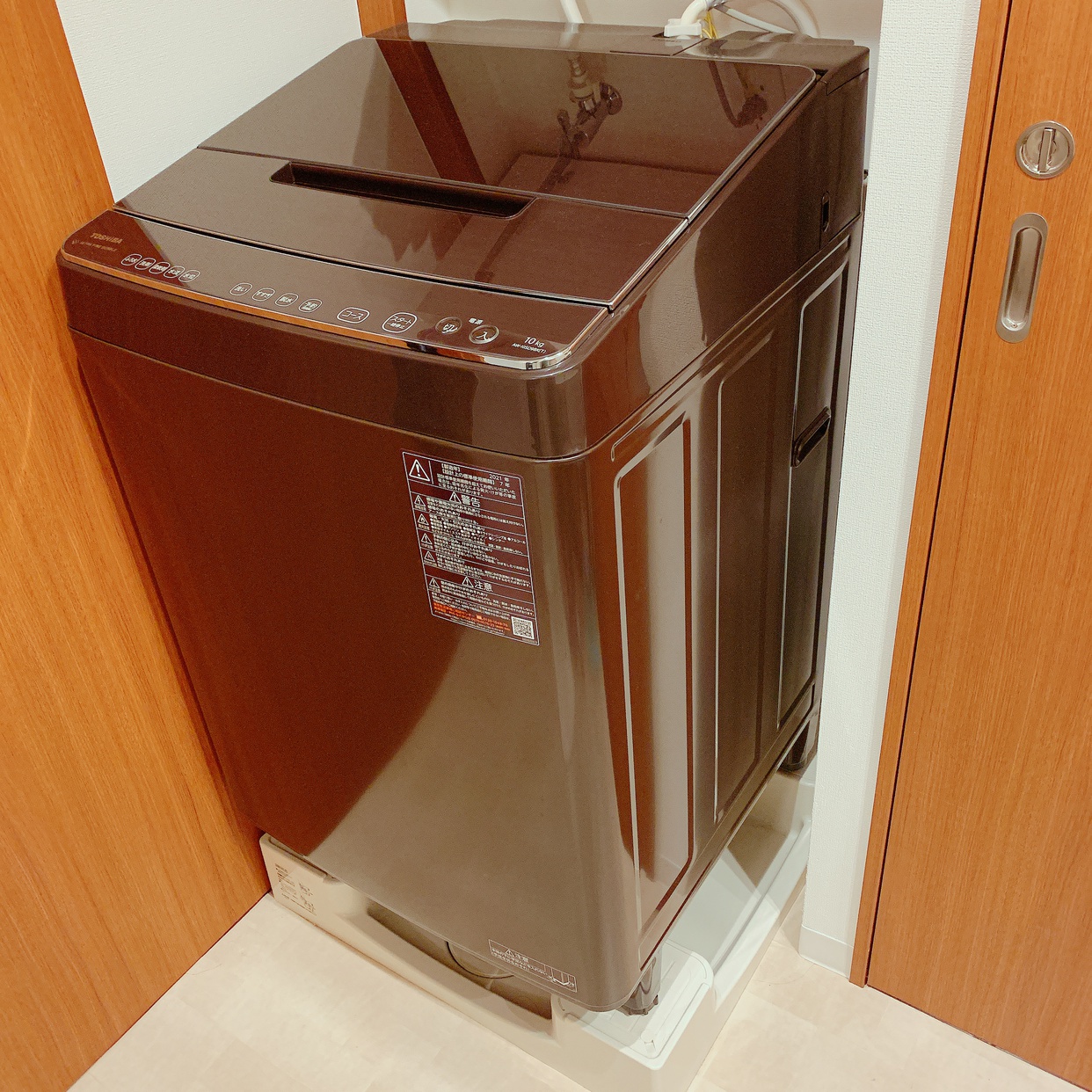 枚数限定 【お値下げしました☆】東芝 TOSHIBA AW-10SD9(T) BROWN - 洗濯機