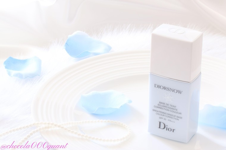 Dior(ディオール) スノー メイクアップ ベース UV35の良い点・メリットに関するショコラ💄コスメ写真と美容さんの口コミ画像1