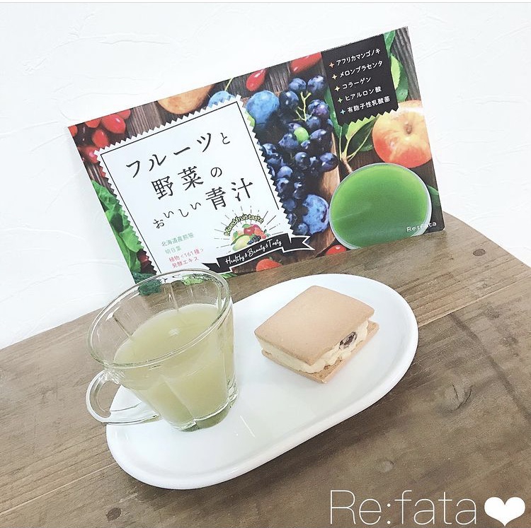 Re:fata(リファータ) フルーツと野菜のおいしい青汁の良い点・メリットに関するshiroさんの口コミ画像1