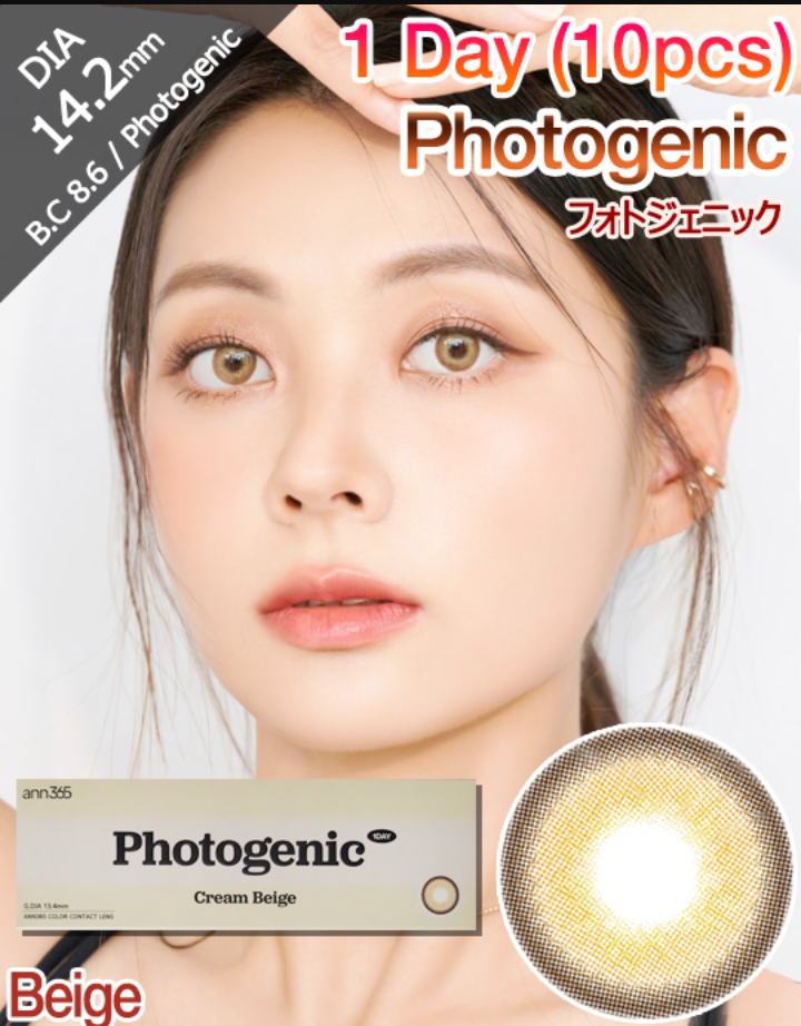 [BEIGE] フォトジェニック ワンデー/アイレンズを使ったバドママ★フォロバ100◎さんのクチコミ画像1