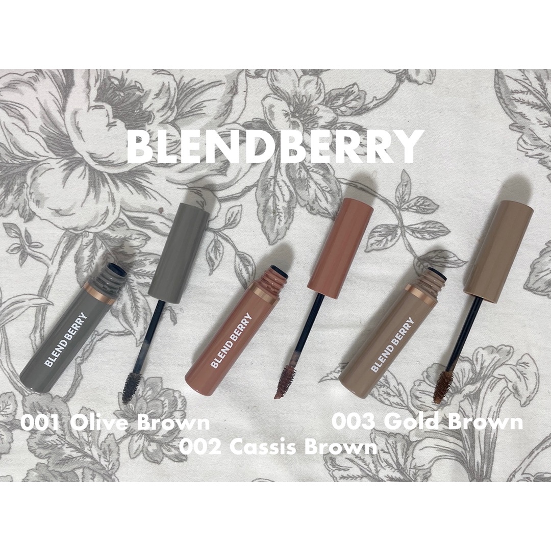 BLEND BERRY(ブレンドベリー) ニュアンスオン 3Dアイブロウマスカラの良い点・メリットに関するもいさんの口コミ画像2