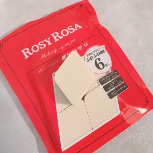 ROSY ROSA(ロージーローザ)バリュースポンジ　ダイヤ型タイプ　6Pを使ったなぽりたんさんのクチコミ画像1