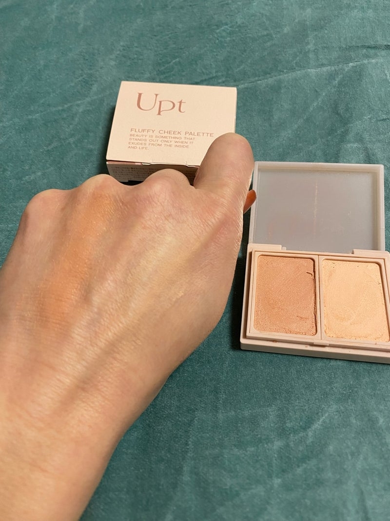 Upt (ウプト)Upt FLUFFY CHEEK PALETTEを使ったkirakiranorikoさんのクチコミ画像1