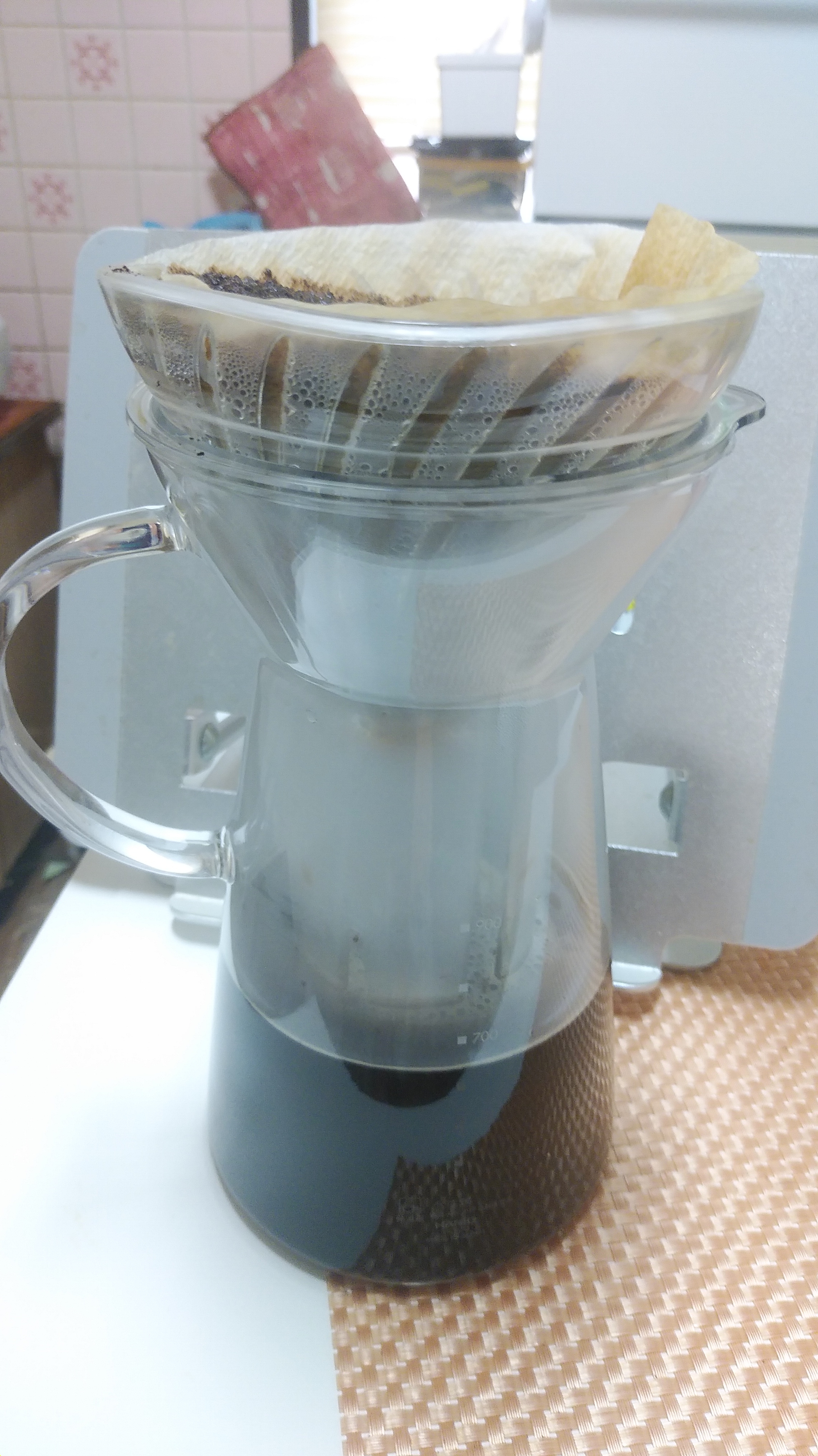 HARIO(ハリオ) マルチ V60 グラス アイスコーヒー メーカー VIG-02Tを使ったまいかるさんのクチコミ画像3