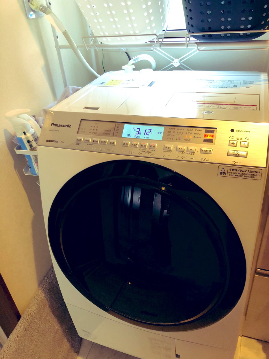 Panasonic(パナソニック) ななめドラム洗濯乾燥機 NA-VX800Aの良い点・メリットに関するみこしばさんの口コミ画像1