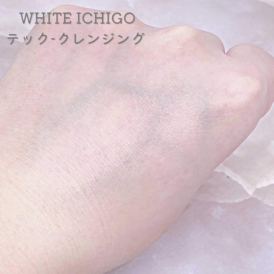 WHITE ICHIGO テック-クレンジングを使ったてぃさんのクチコミ画像5
