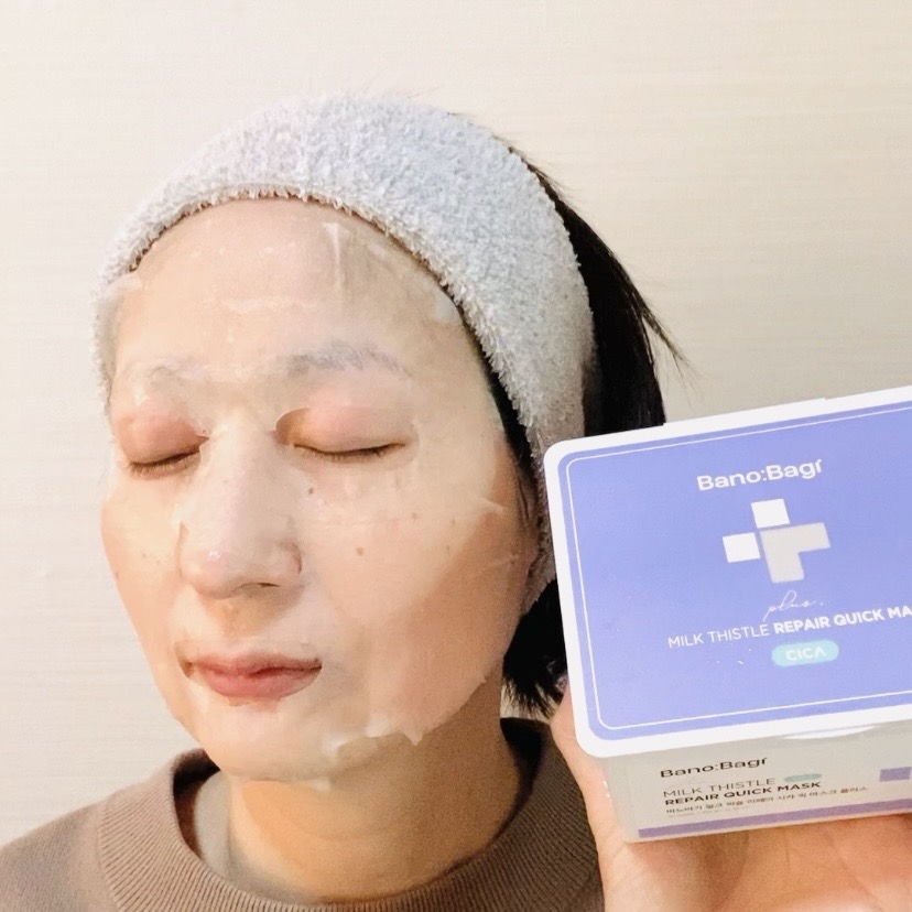 BANOBAGI(バノバギ) ミルクシスルリペアシカクイックマスクプラスの良い点・メリットに関するトラネコさんの口コミ画像2