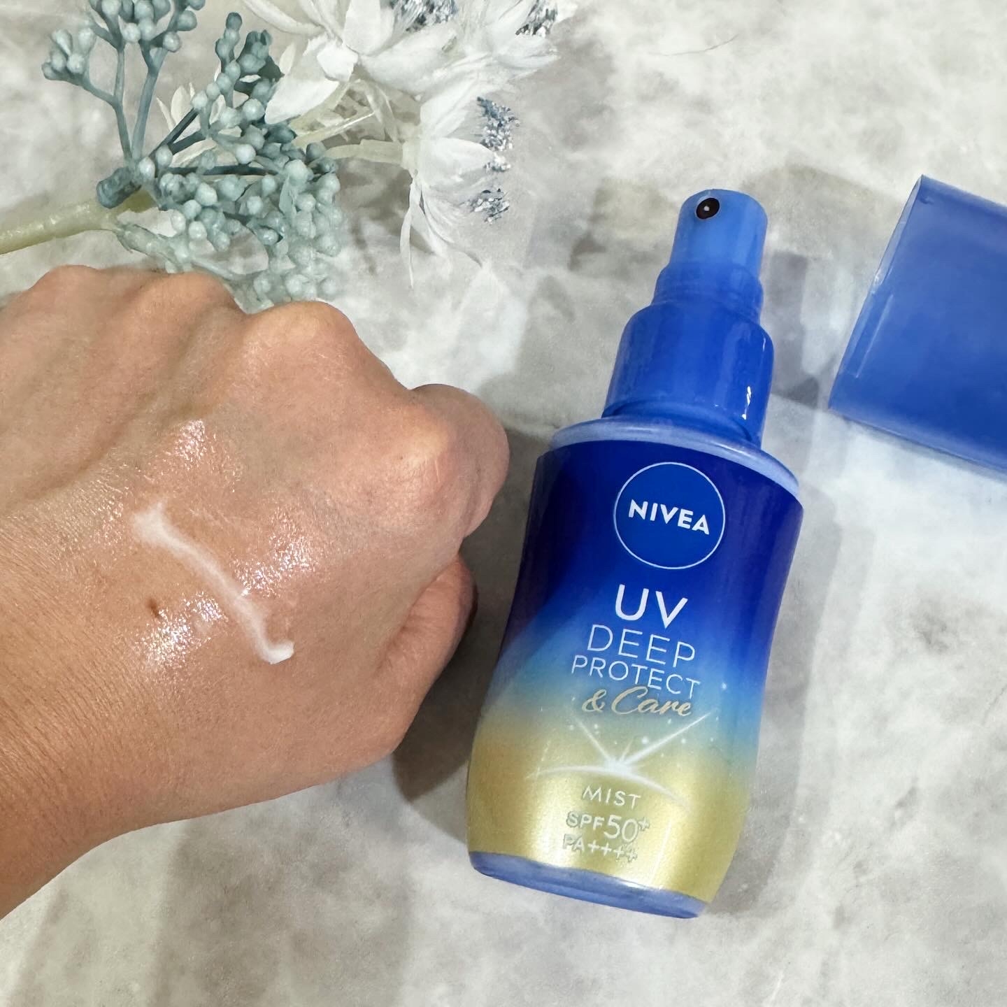 NIVEA(ニベア) UV ディープ プロテクト＆ケア ミルクミストの良い点・メリットに関するan＊°さんの口コミ画像3