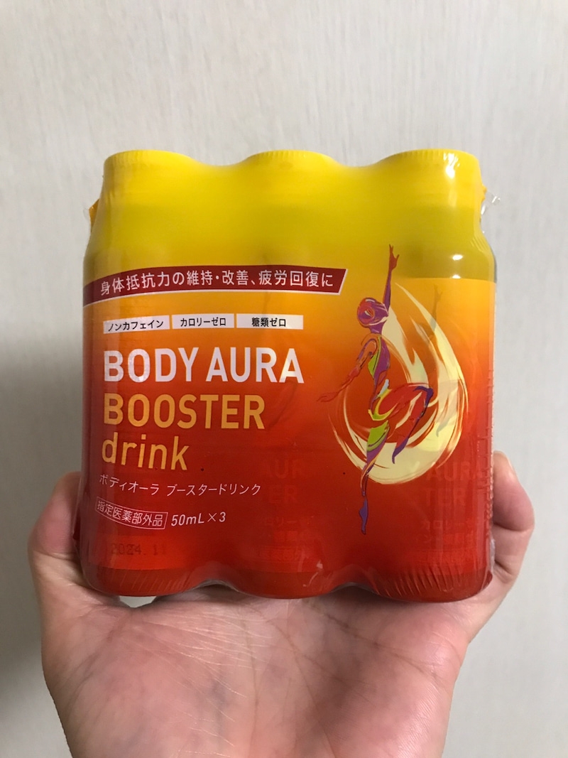 新日本製薬株式会社　BODY AURA BOOSTER drink（ボディオーラ　ブースタードリンク）を使ったkirakiranorikoさんのクチコミ画像1
