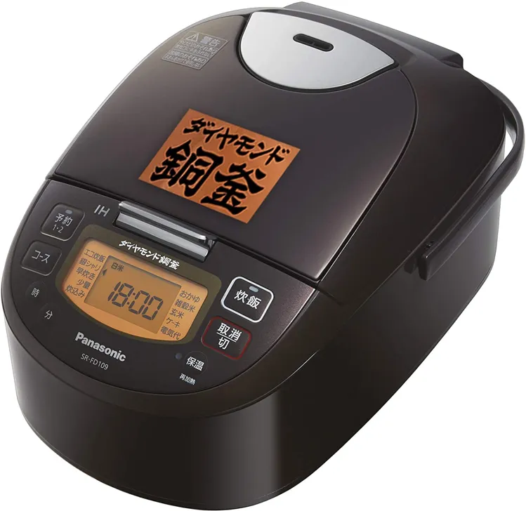★美品★パナソニック　IH炊飯器 5.5合炊き SR-CFE109　2020年製 Amazon | パナソニック 炊飯器 5.5合 IH式 備長炭釜 ブラック SR