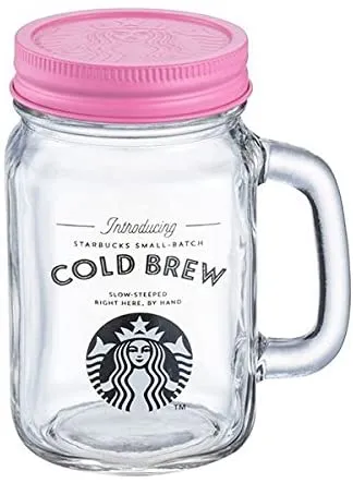 スターバックス　メイソンジャーボトル STARBUCKS(スターバックス) メイソンジャー コールドブリュー クリアの