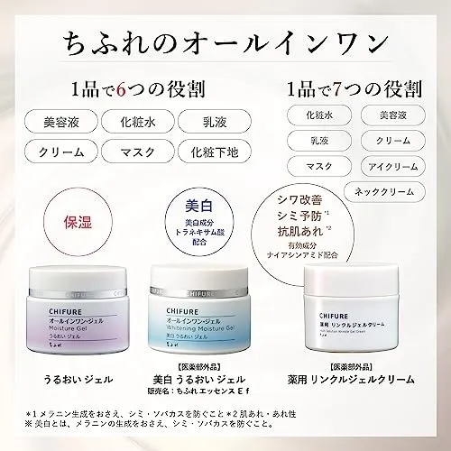 CHIFURE 薬用 リンクルジェルクリームの悪い口コミ・評判は？実際に