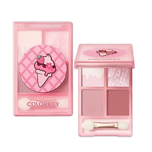 COLORKEY(カラーキー) コールドスイーツ四色アイシャドウパレットの