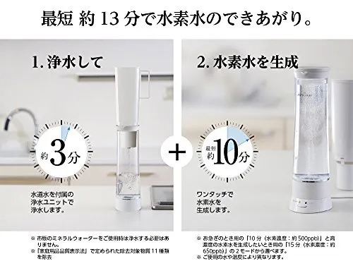 DOSHISHA(ドウシシャ) AQUA-H 浄水機能付水素水生成器 AH-HP1401の悪い