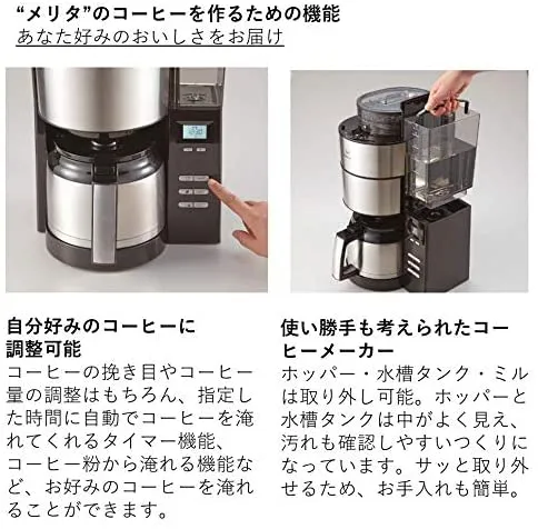 Melitta(メリタ) アロマフレッシュサーモ AFT1021-1Bの悪い口コミ