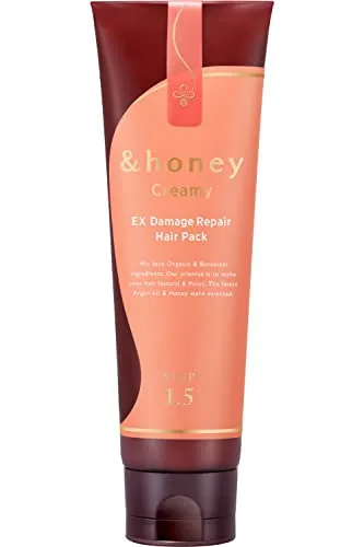 &honey(アンドハニー) クリーミー EXダメージリペアヘアパック1.5の