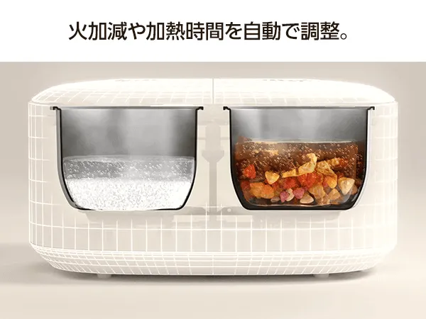 未使用品】Shop Japan ツインシェフ ショップジャパン 自動調理鍋