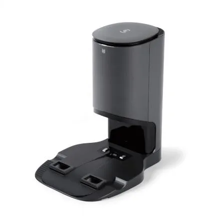 【新品未開封】エコバックス DEEBOT OZMO T8 AIVI （ブラック） ゴミ吸引と水拭き、家の見守りが1台で完結！除菌もできるエコ